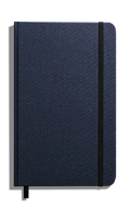 Medium Hard Plain Journal - Navy