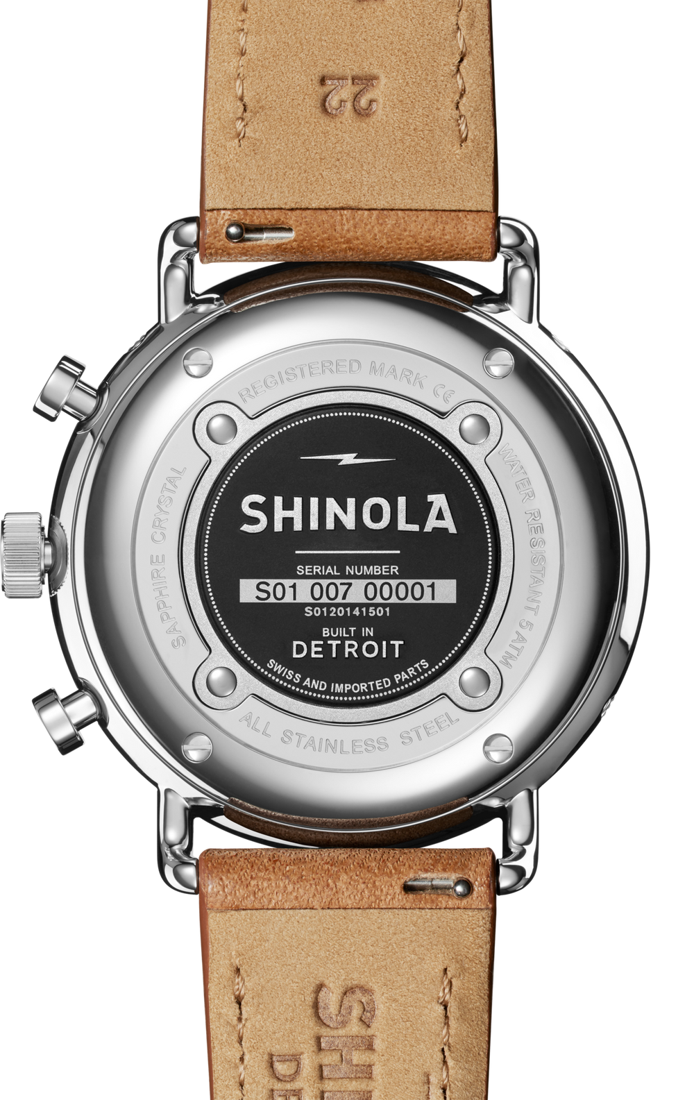 Canfield Sport Chronograph Watch - White