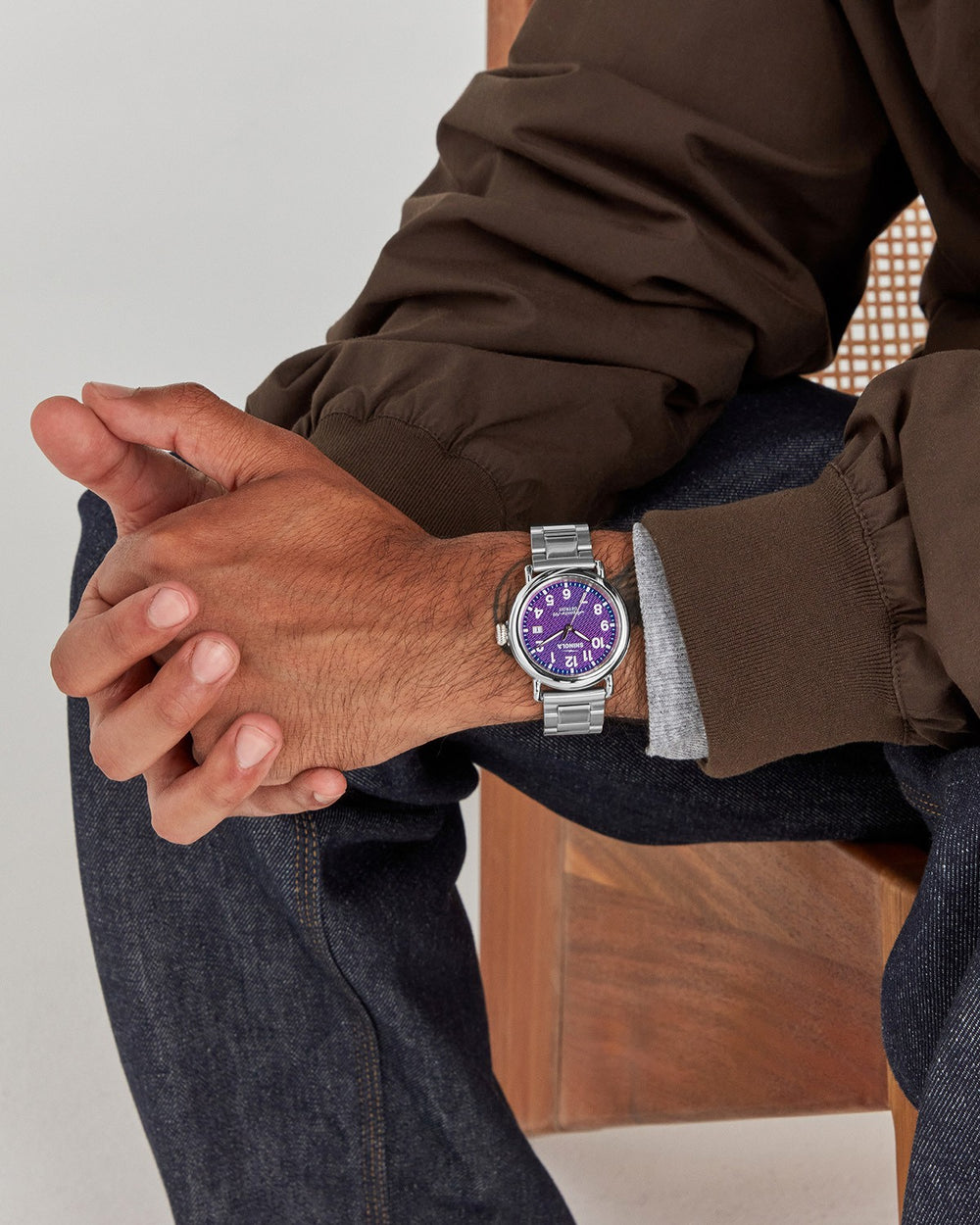 Runwell Watch - Silicon Purple