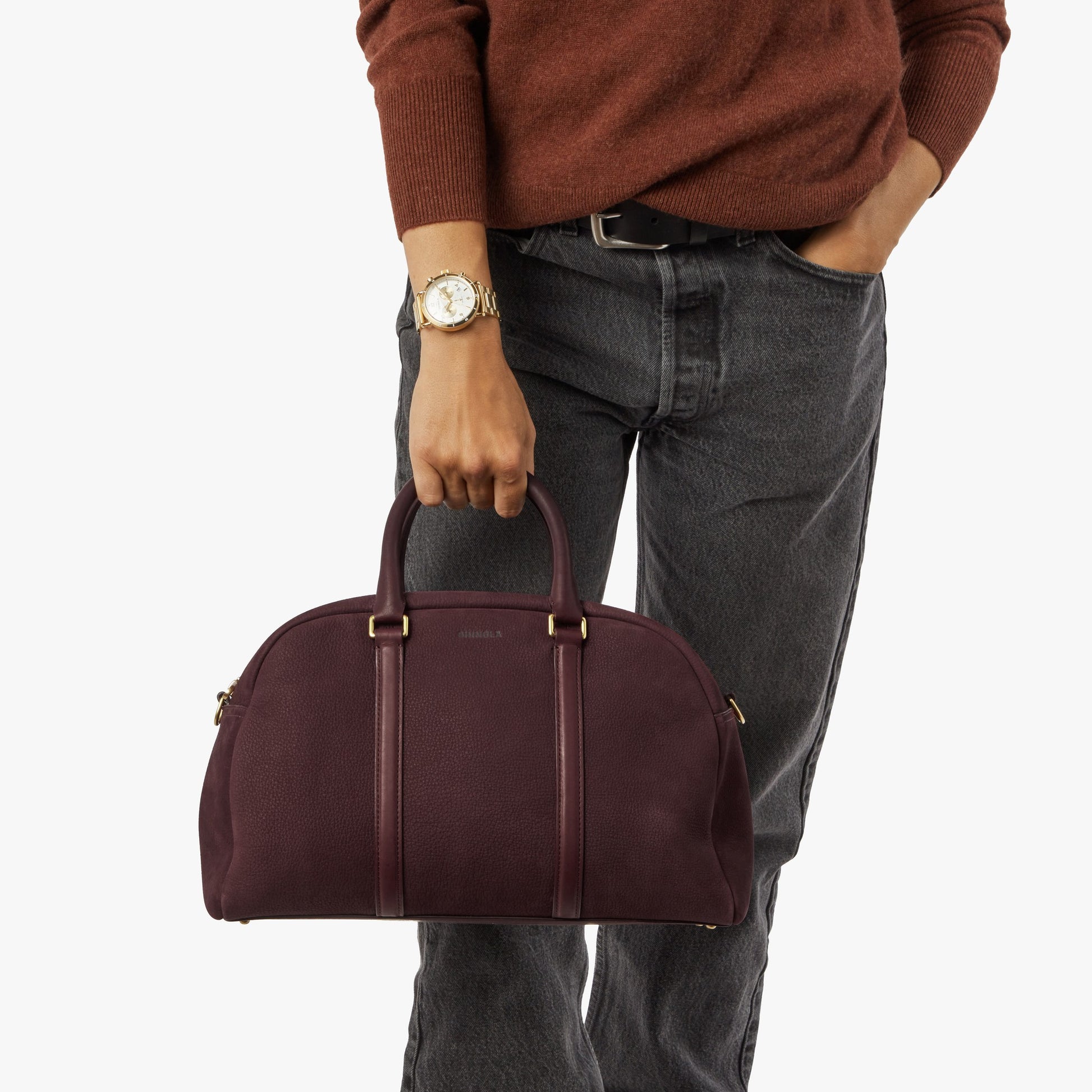 Small Runwell Duffle Bag - Merlot