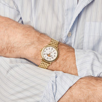 Runwell Moon Phase Watch - White