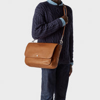 Canfield Relaxed Messenger Bag - Tan