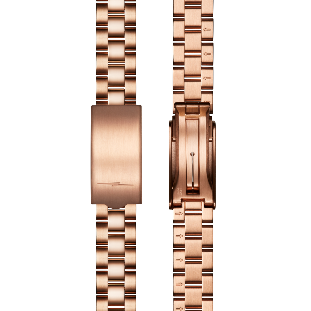 14mm Rose Gold 3-Link Bracelet - PVD Rose Gold