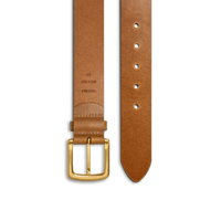 1 1/2" Essential Belt Natural Leather - Tan