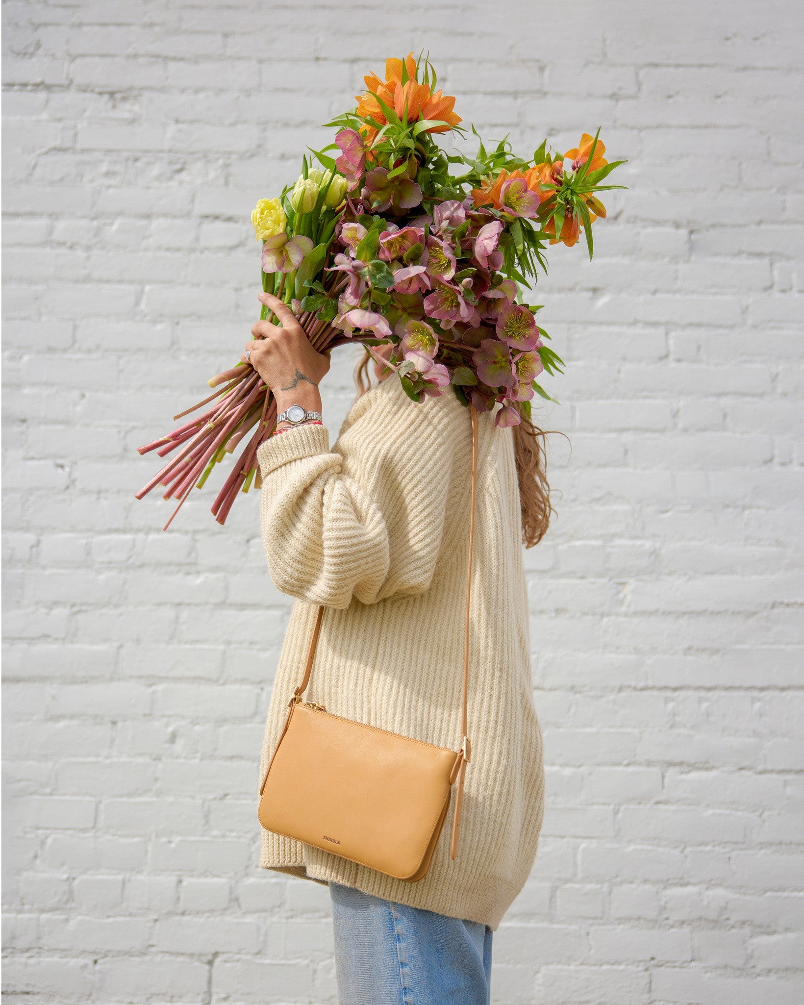 Small Bixby Crossbody - Honey