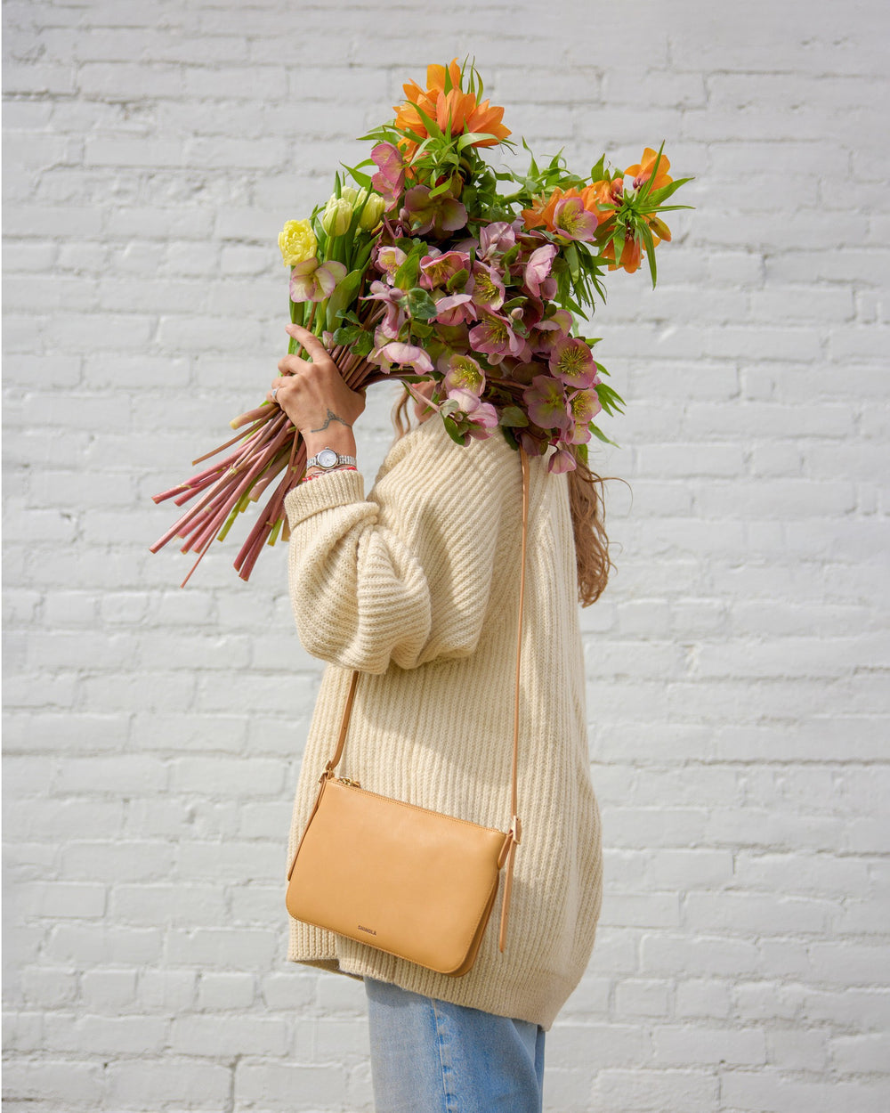Small Bixby Crossbody - Honey