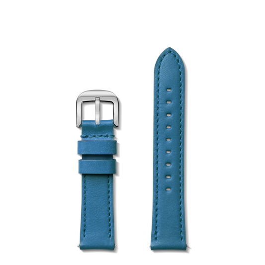 20mm River Leather Watch Strap - River
