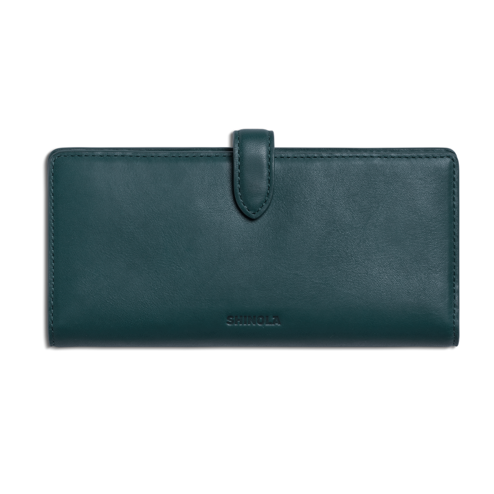 Continental Snap Wallet - Emerald