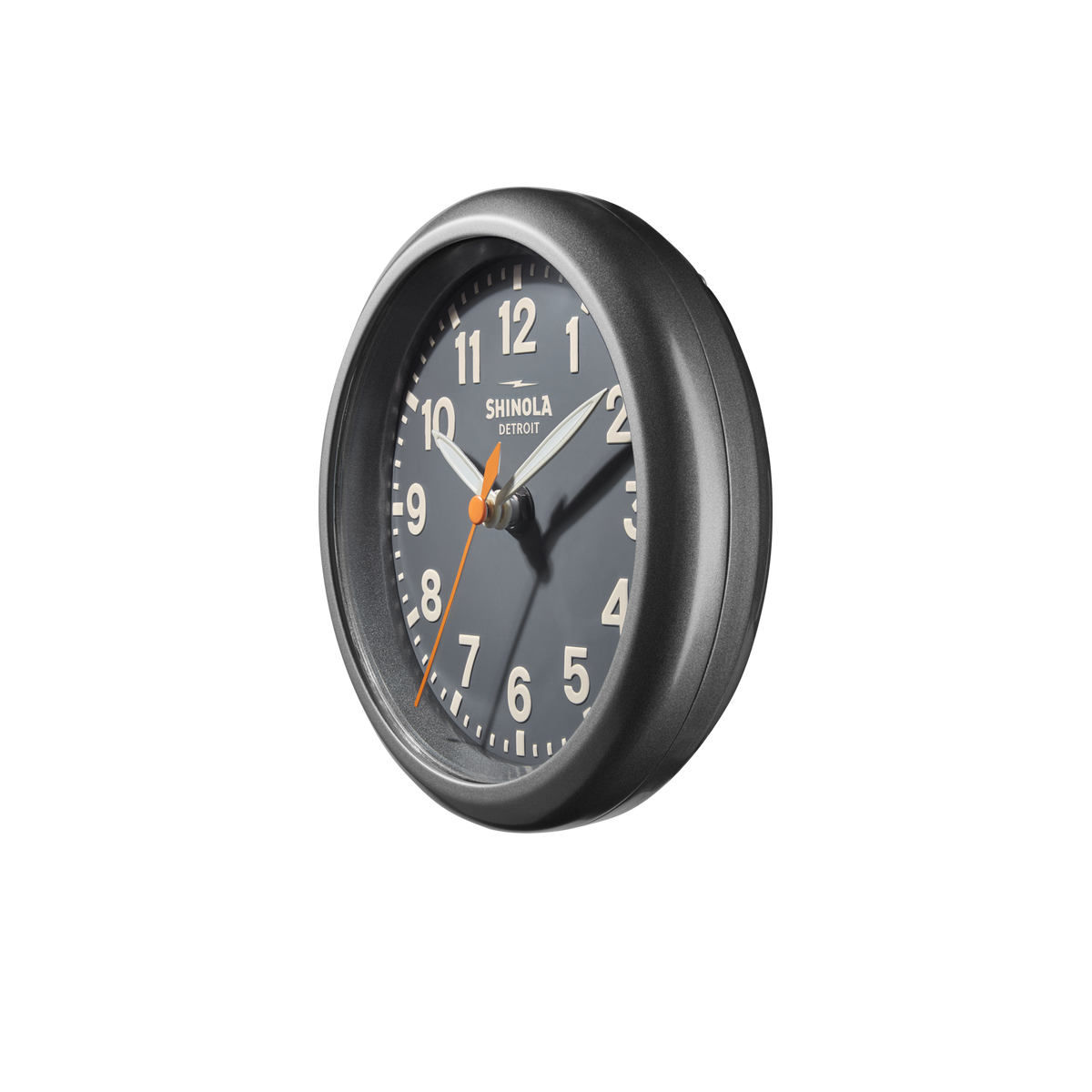 6" Runwell Clock - Dark Gray