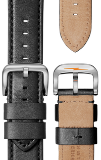 Runwell Chronograph Watch - Glossy Black