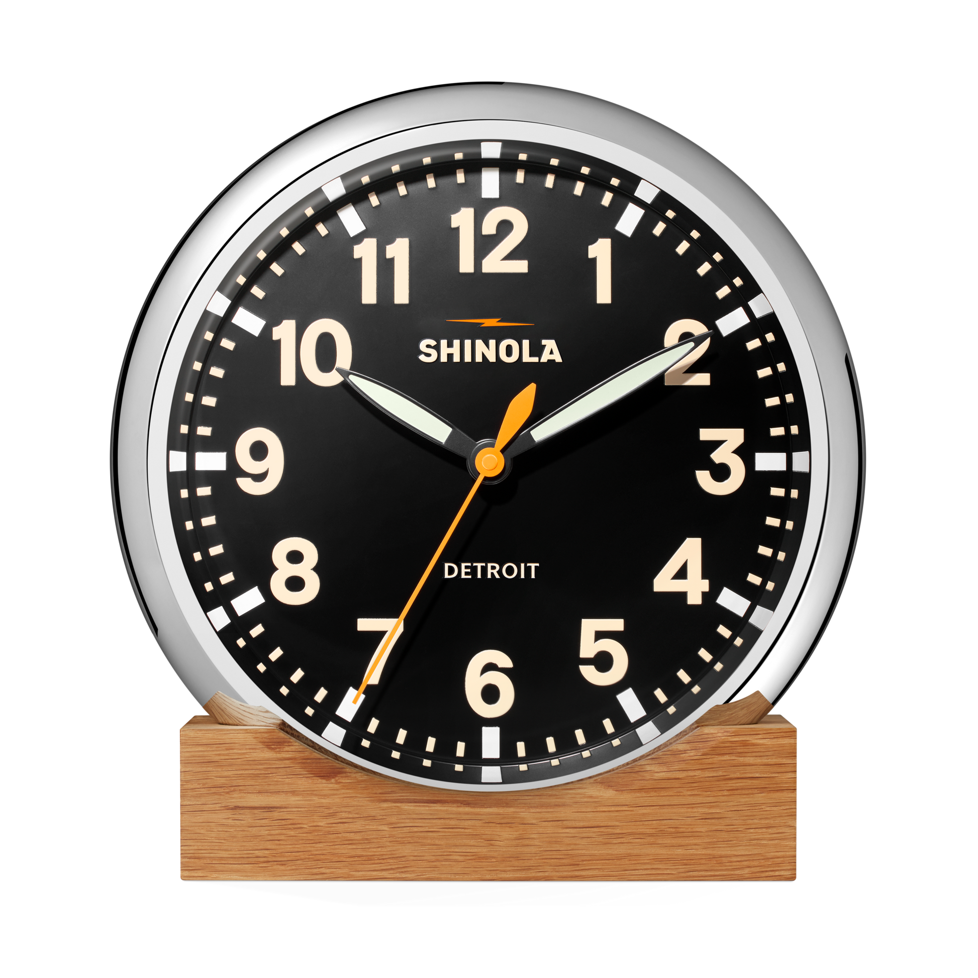 14" Runwell Clock - Black