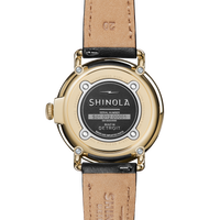 Runwell Watch - Black Mother of Pearl