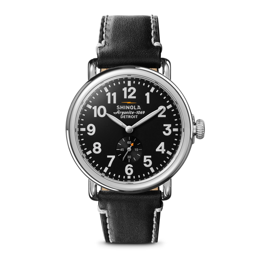 Engravable Runwell Watch - Black