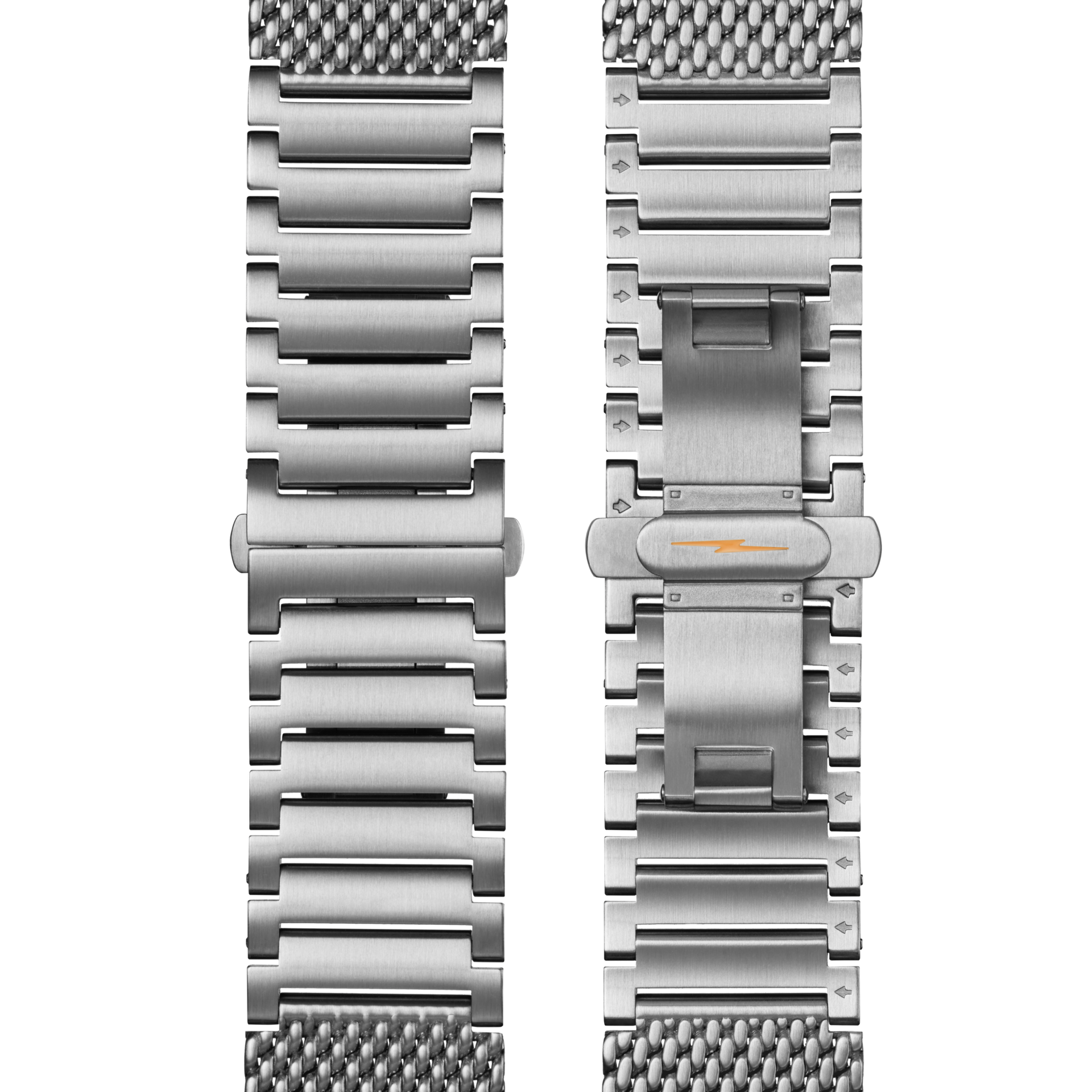 Freecell　VAINON Bolt Bracelet QR Bracelet: 22 , Universal Mesh, Butterfly A, BrSS