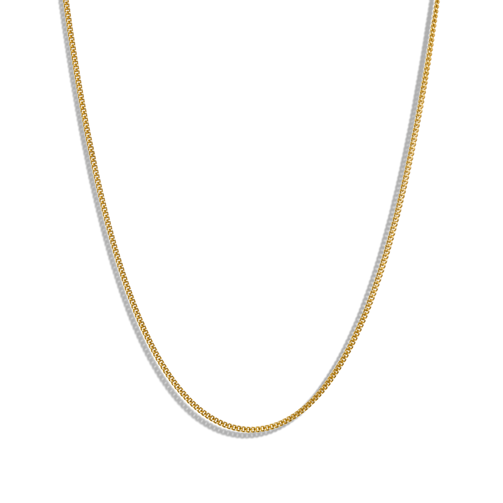Small Curb Link - Yellow Gold