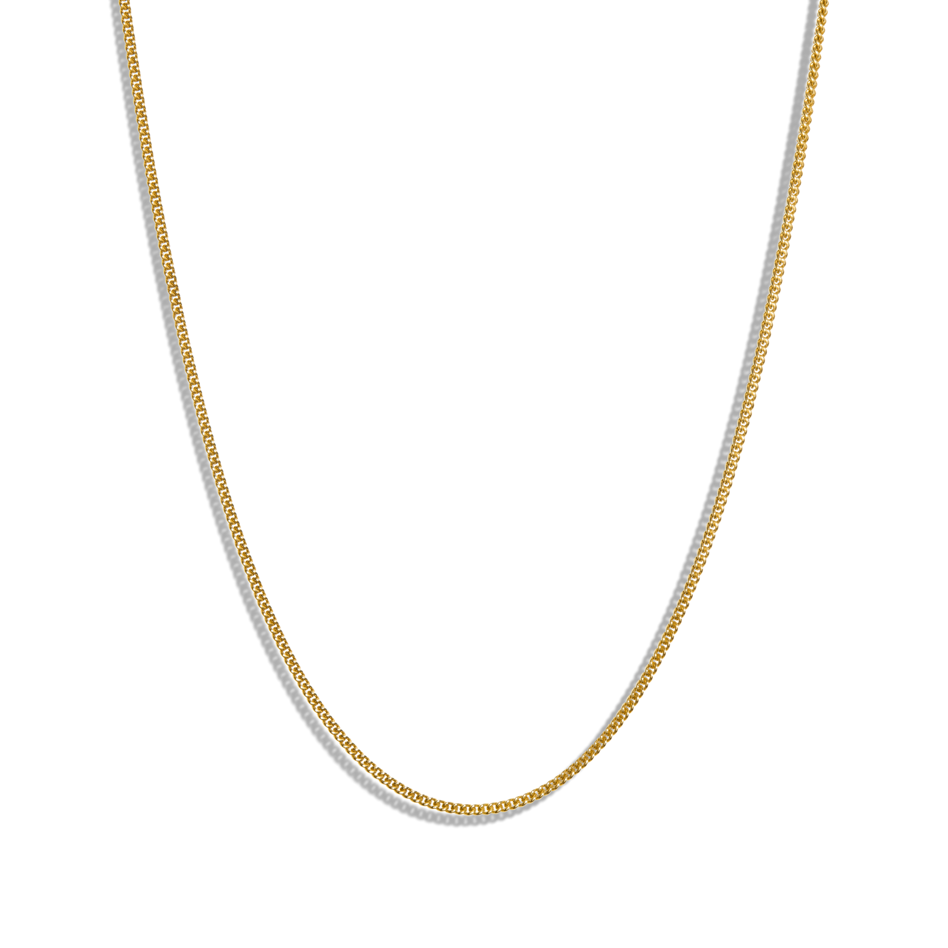 Small Curb Link - Yellow Gold