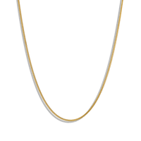 Small Curb Link - Yellow Gold