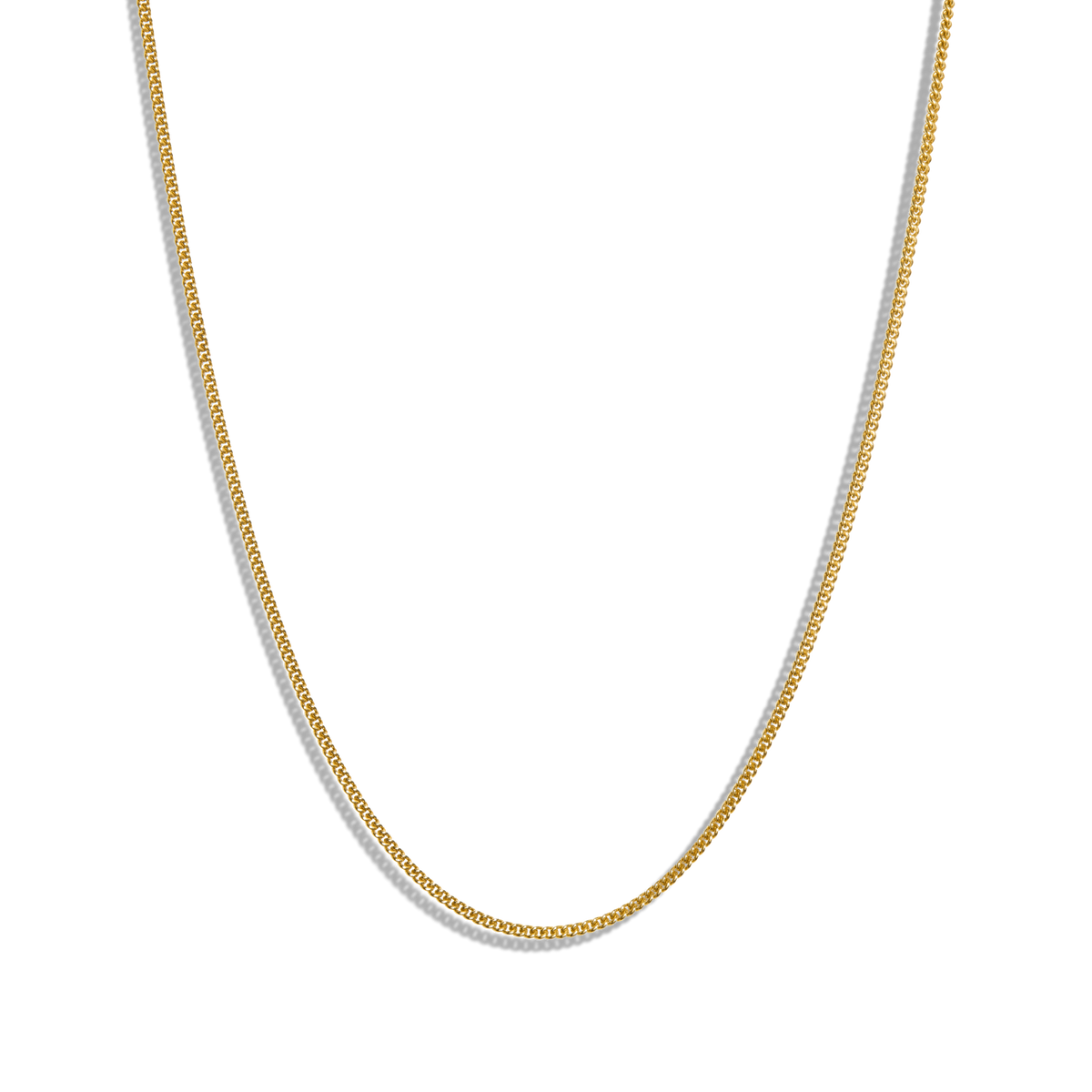 Small Curb Link - Yellow Gold