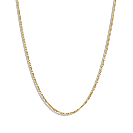 Small Curb Link - Yellow Gold