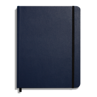 Large Hard Ruled Journal - Navy