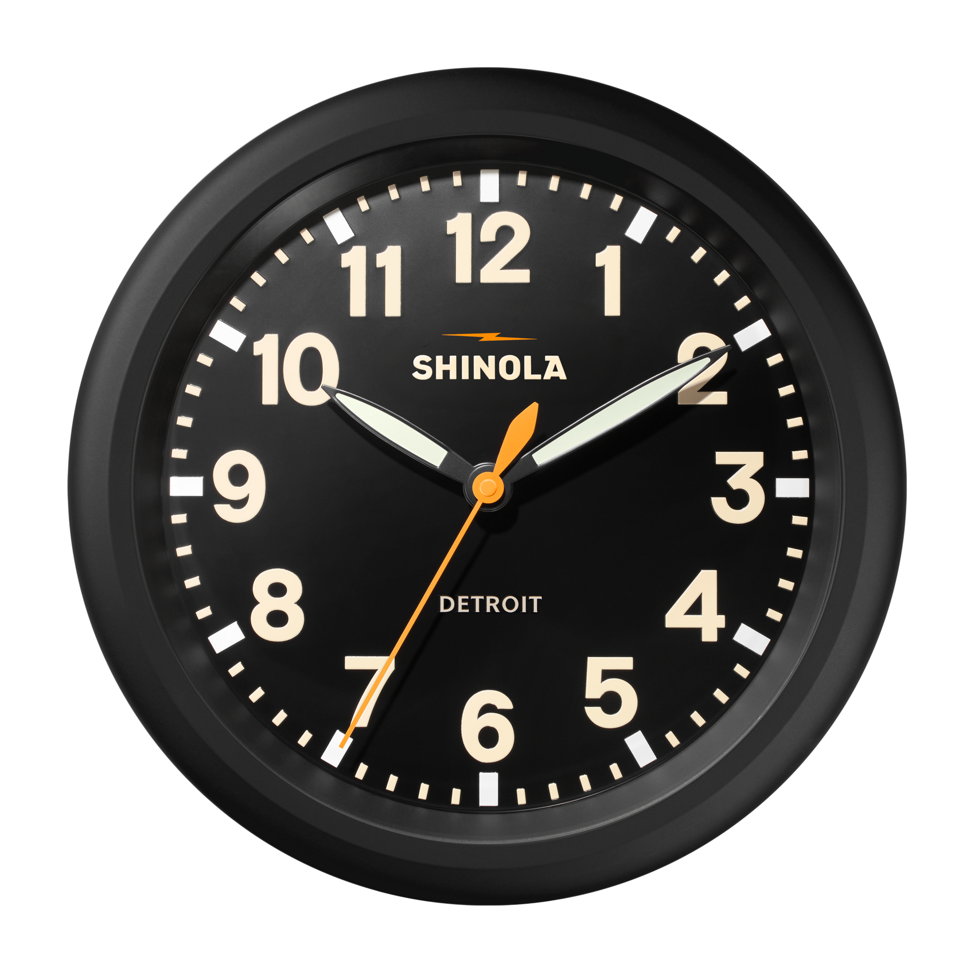 14" Runwell Clock - Black