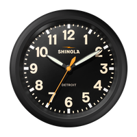 14" Runwell Clock - Black