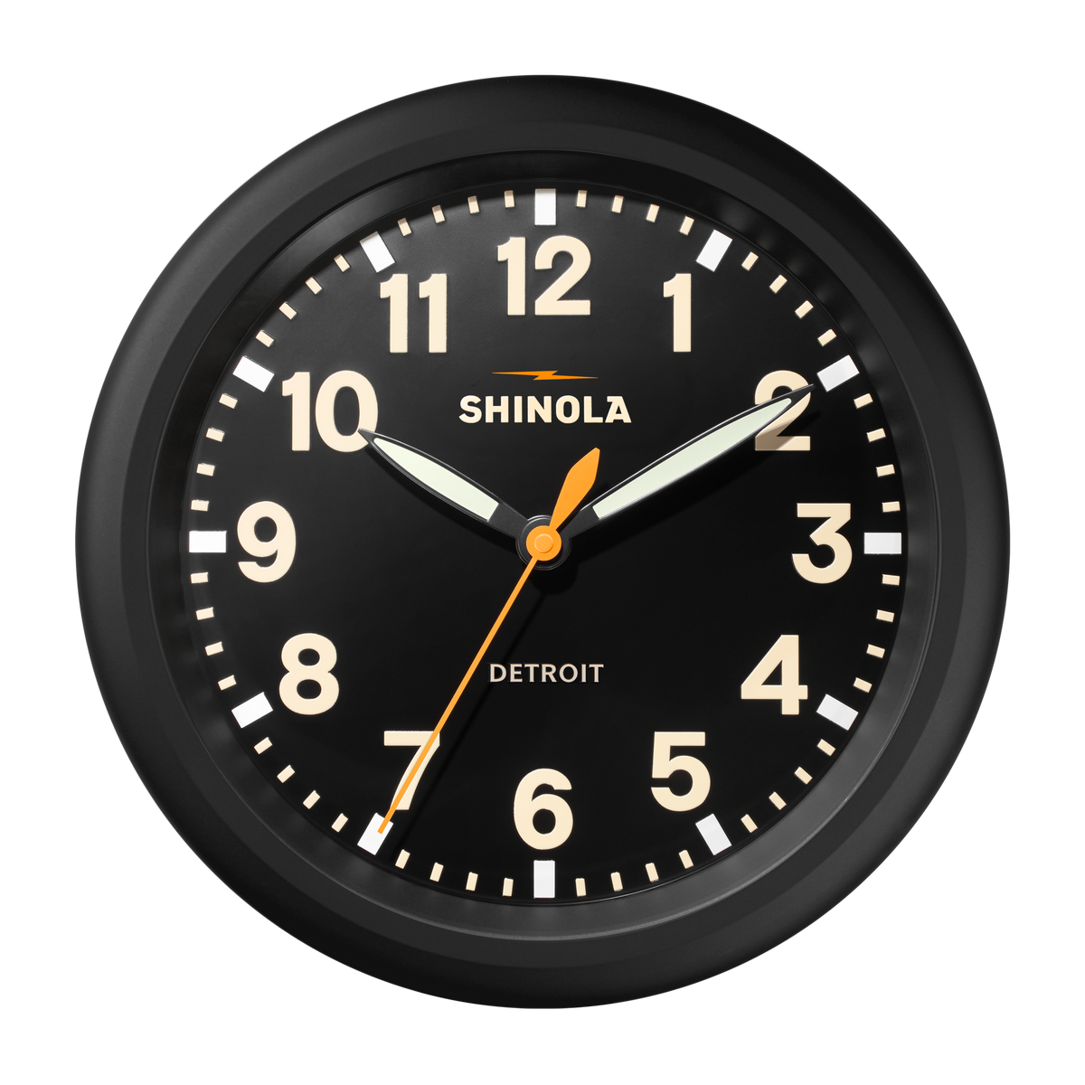 14" Runwell Clock - Black