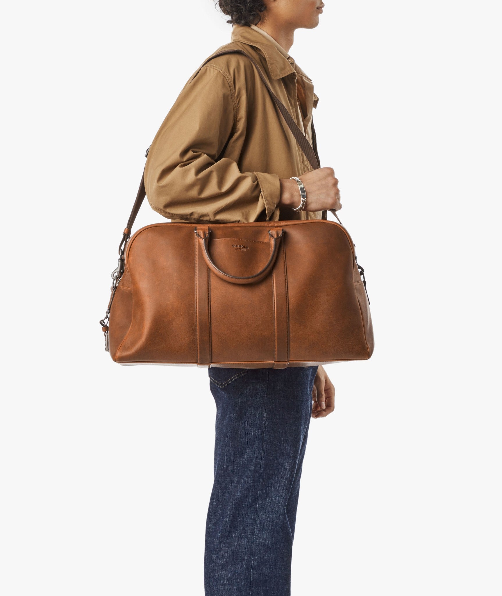 Runwell Duffle Bag - Medium Brown