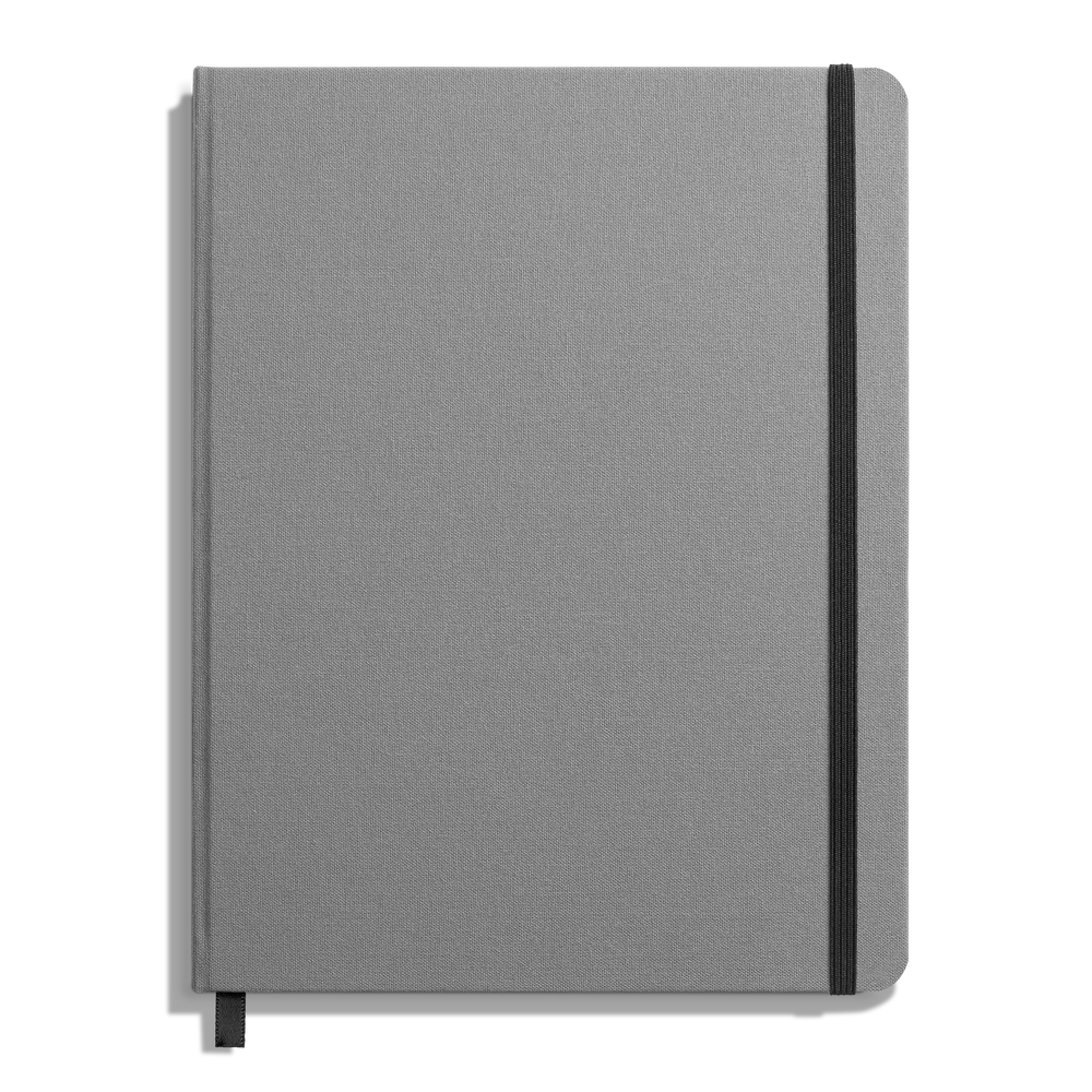 Large Hard Ruled Journal - Stone