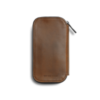 Travel Watch Case - Medium Brown