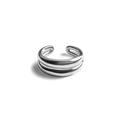 Signature Link Adjustable Ring - Sterling Silver