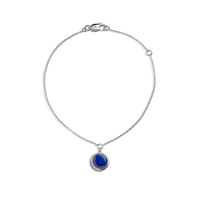 Heirloom Lapis Charm Bracelet