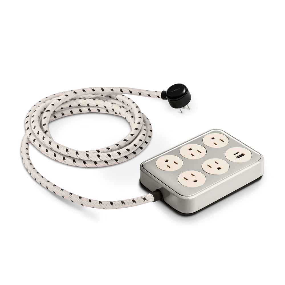 5 Port Power Supply - Stone
