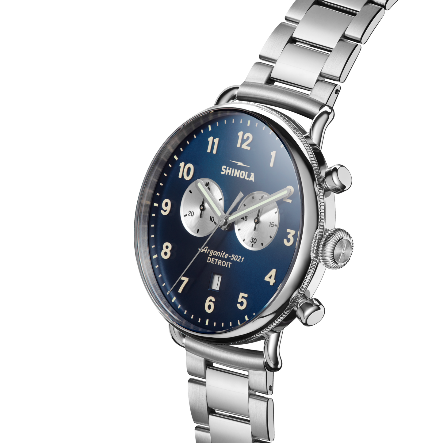 Canfield Chronograph Watch - Midnight Blue