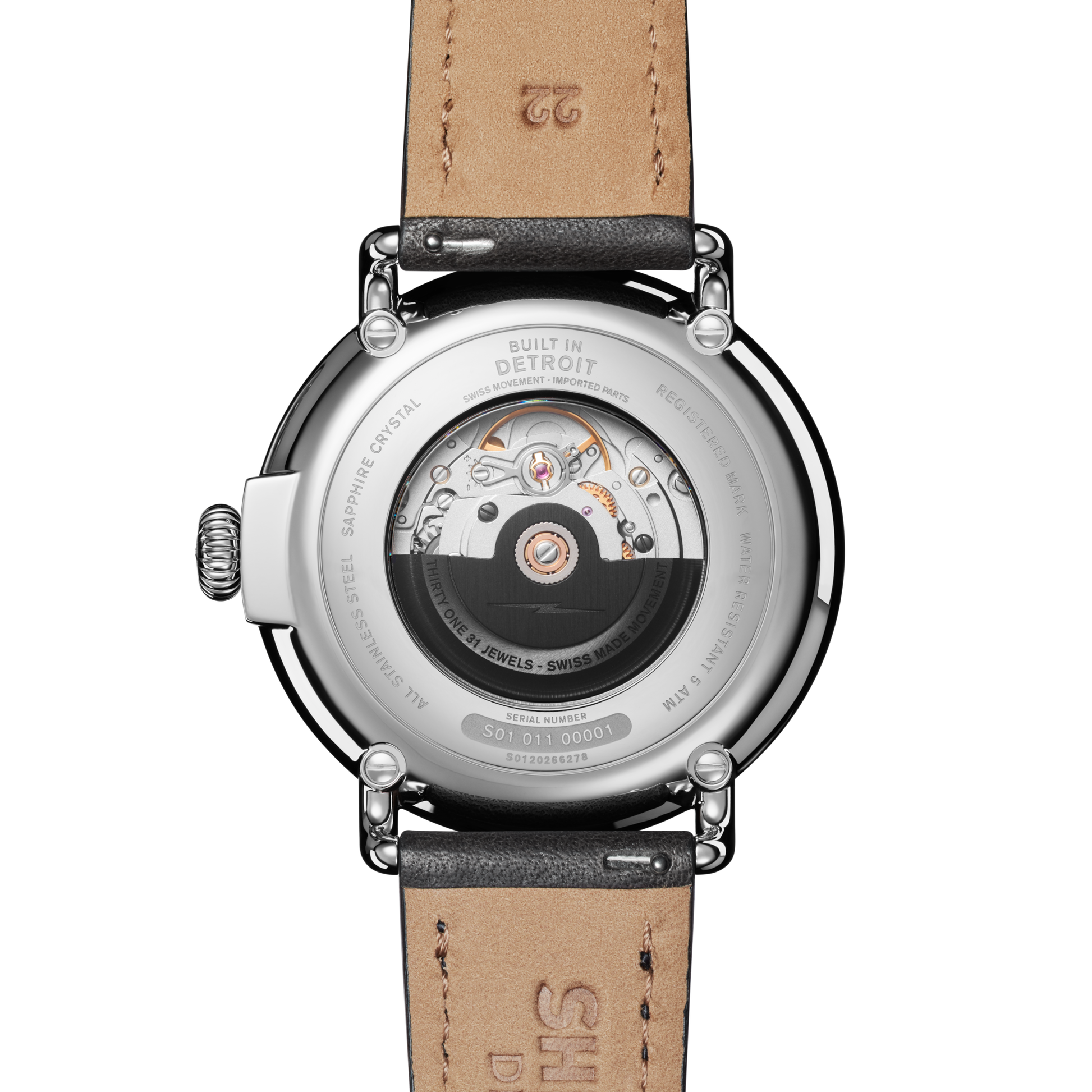 Runwell Automatic Watch - Black