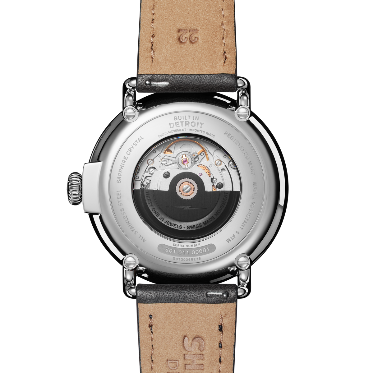 Runwell Automatic Watch - Black
