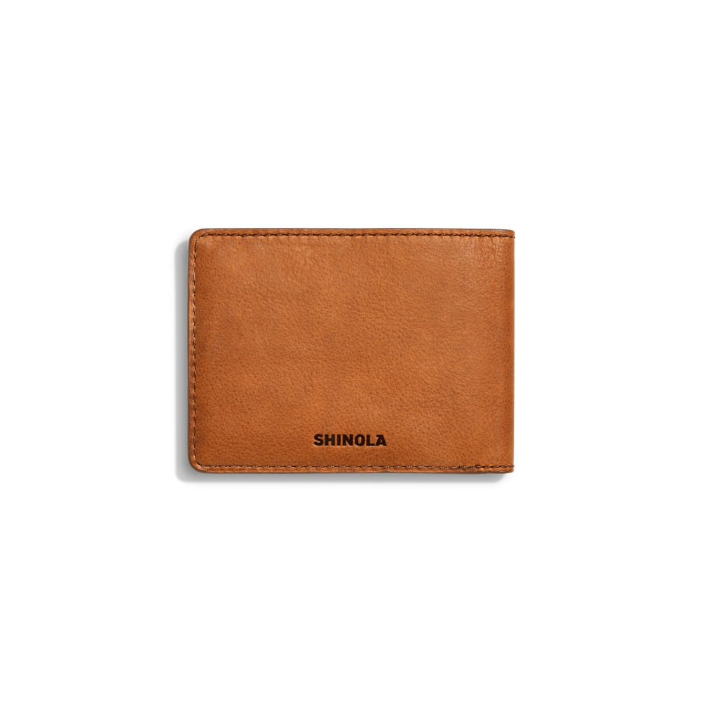 Slim Bifold Wallet - Tan