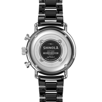 Canfield Sport Chronograph Watch - Black