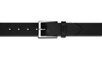 Lightning Bolt Keeper Belt - Black
