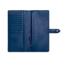 Continental Snap Wallet - Sapphire
