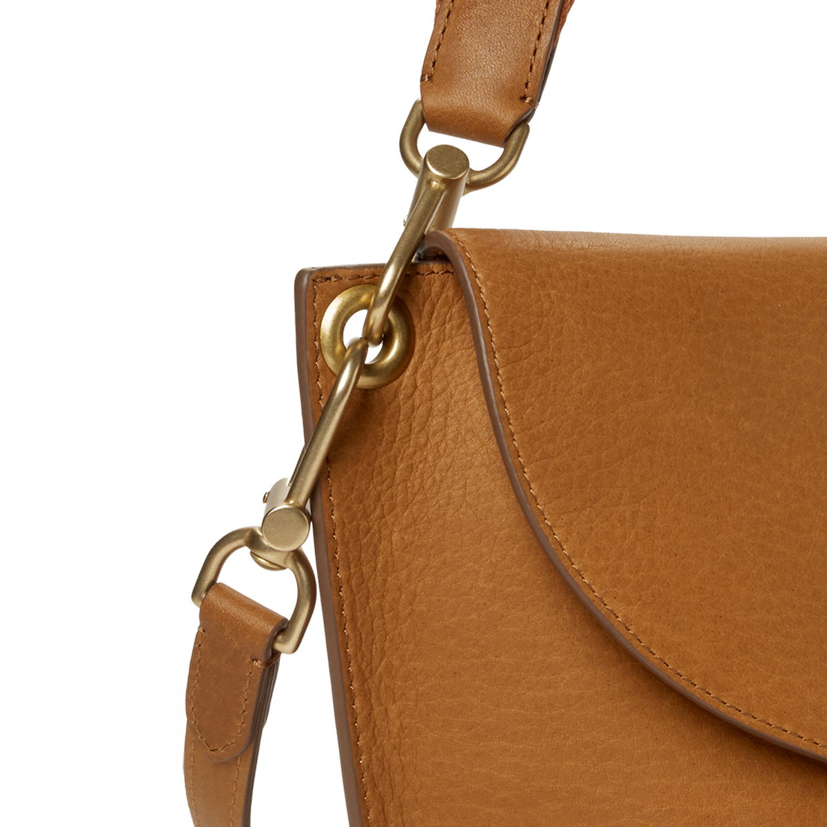 Convertible Birdy Bucket Bag - Tan