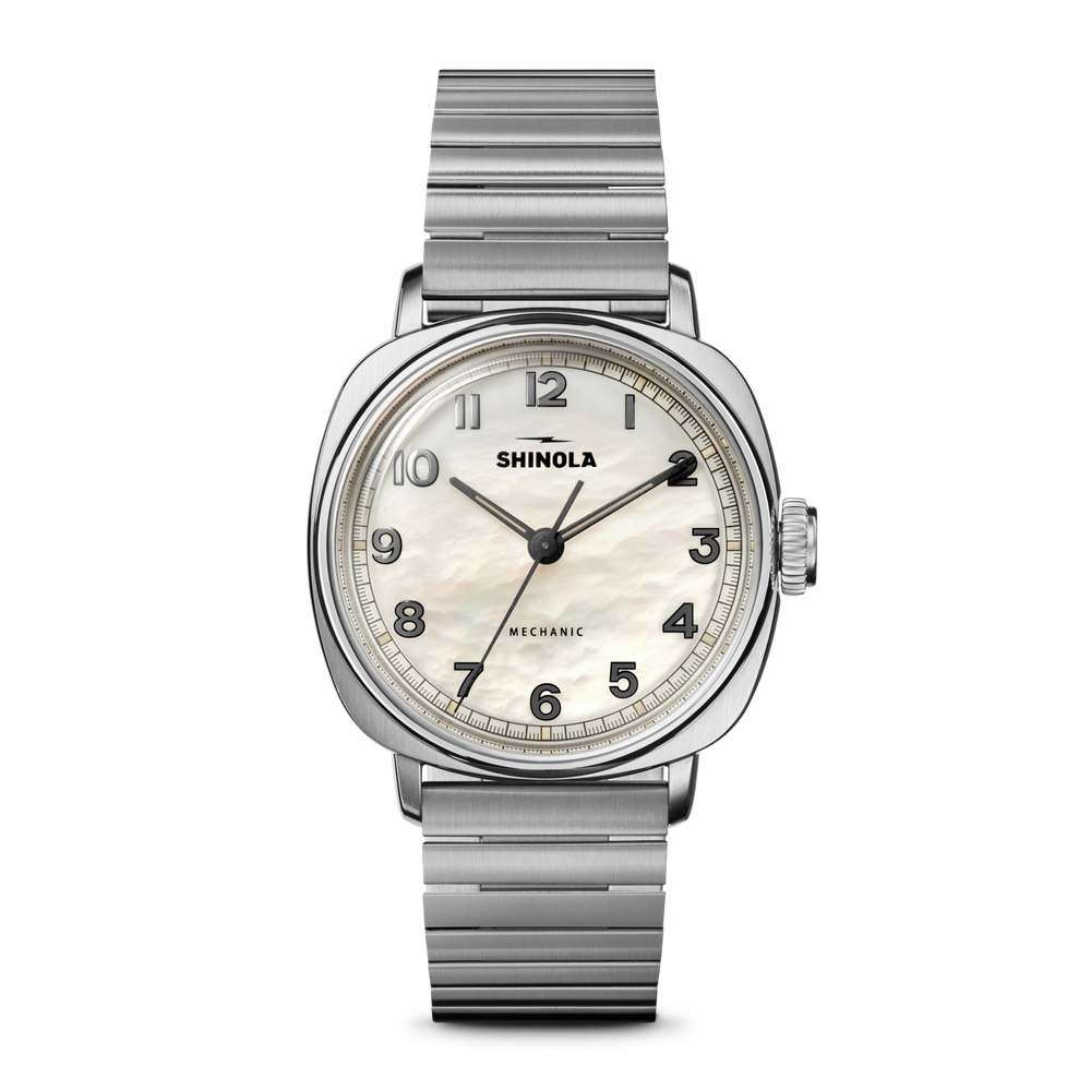 Mechanic Watch - Mother of Pearl/Silver Bracelet