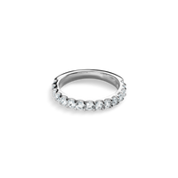 1 Carat Diamond Anniversary Band - White Gold