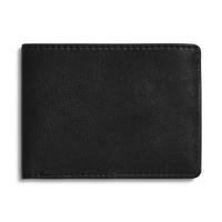 Slim Bifold Wallet - Black