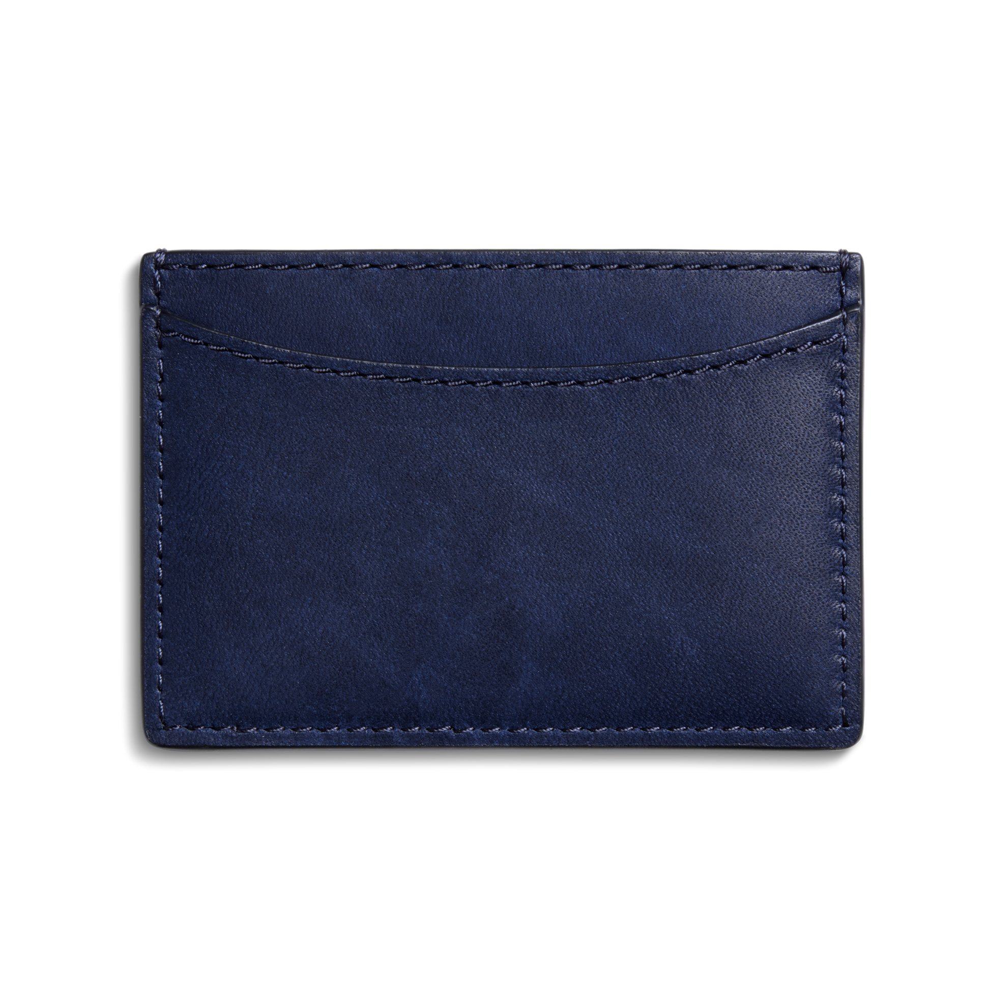 Leather 3 Pocket Card Case - Lake