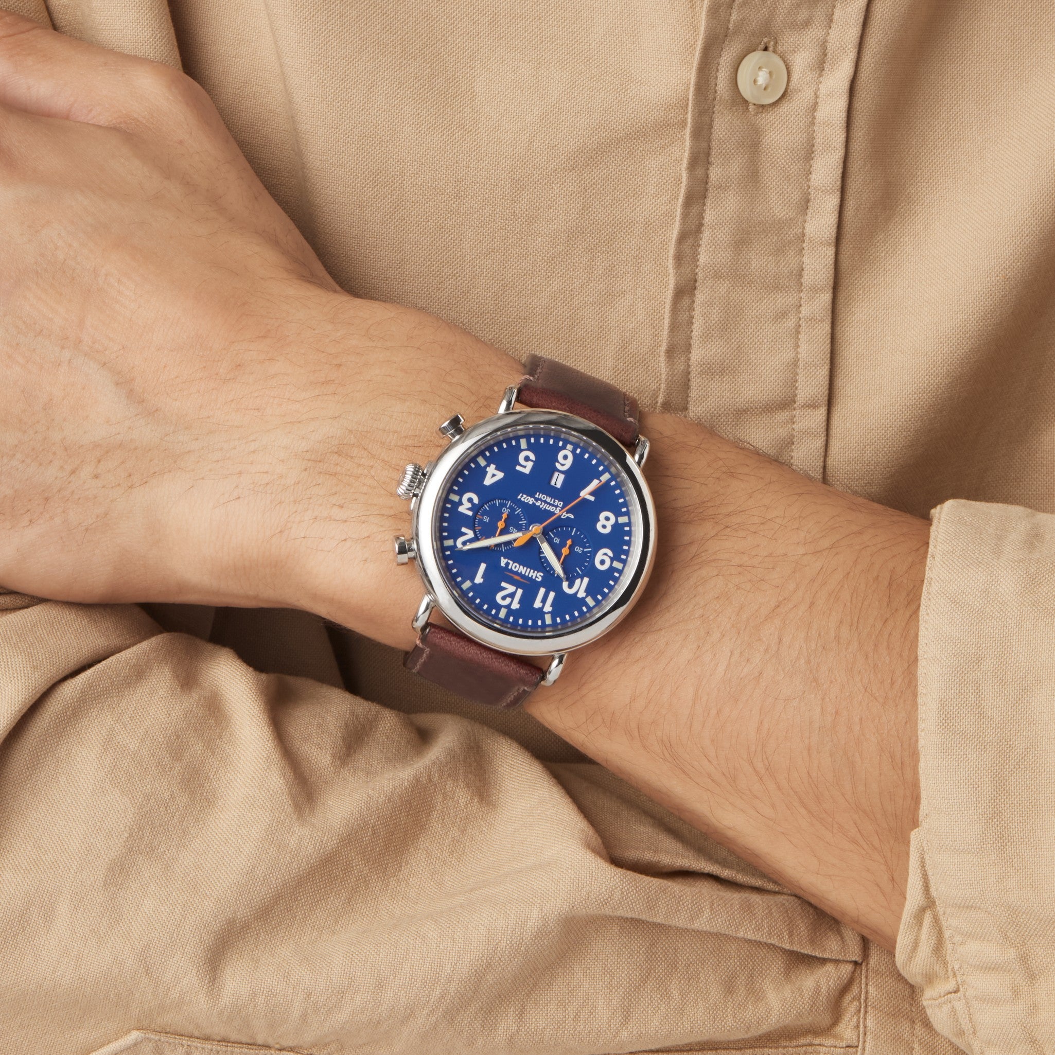 Runwell Chronograph Watch | Shinola