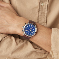 Runwell Chronograph Watch - Blue