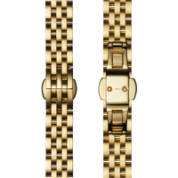 QR Bracelet: 12/10, Book 5 Link, ButterflyB, PoPG - Polished PVD Gold