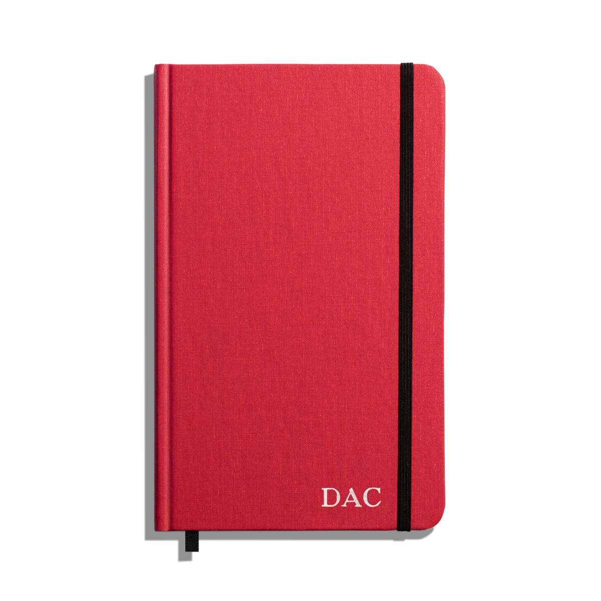Medium Hard Ruled Journal - Tomato