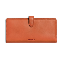 Continental Snap Wallet - Rust